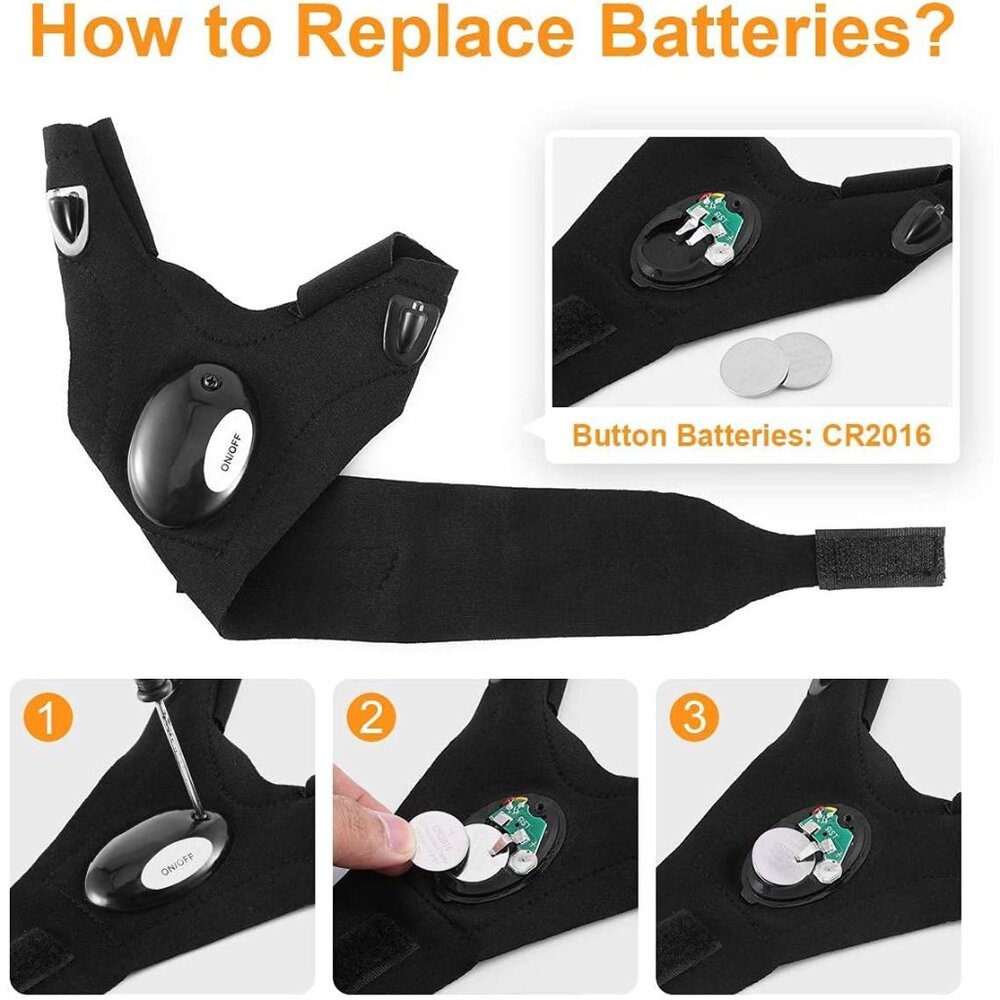 Led Flashlight Gloves, Christmas Stocking Stuffer… - image 7